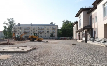 Благоустройство площади 1 мая в Боровичах планируют завершить к началу августа