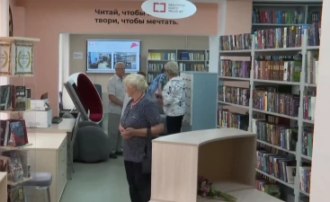 В Сольцах открылась обновленная библиотека