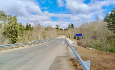 В Марёвском округе отремонтировали мост