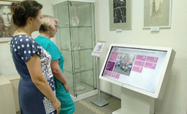 В художественной галерее в Чудово появилось новое мультимедийное и интерактивное оборудование