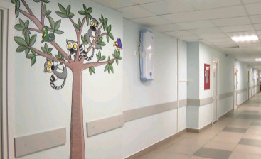 ЛОР-отделение в Новгородской детской областной больнице значительно преобразилось после ремонта