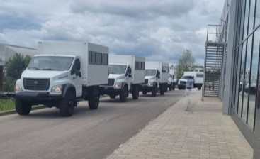 На лесопожарные станции Новгородской области поступили новые вахтовые автобусы