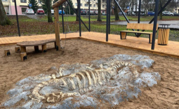 В Кремлёвском парке Великого Новгорода появилась детская научная площадка «Археология»