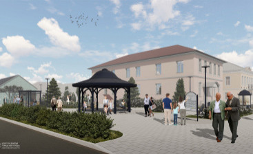 В Малой Вишере благоустраивают улицу 50 лет Октября