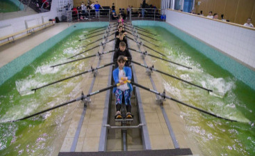 Новые лодки и тренажеры для гребли появились в новгородской спортшколе «Олимп»