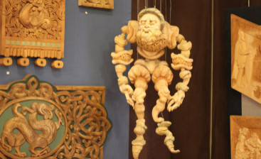 Деревянные предметы XII-XIX веков на выставке «Новгородская резьба»
