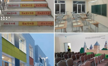 В городе Чудово провели капремонт в школе №1