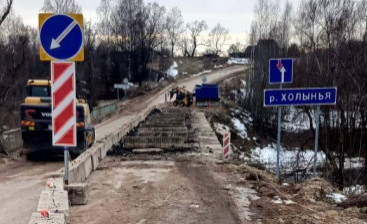 В Старорусском районе приступили к ремонту моста, связующего восемь населённых пунктов