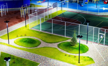 Создание "умных" спортивных площадок в по федеральному проекту "Бизнес-Спринт"