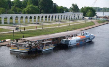 В мае возобновятся водные поездки между Великим Новгородом и Взвадом